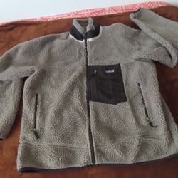 Vintage Patagonia Classic Deep Pile Fluffy Jacket Men no size