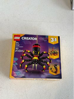 LEGO Creator 3 in 1 Wild Animals Surprising Spider Toy 31159.