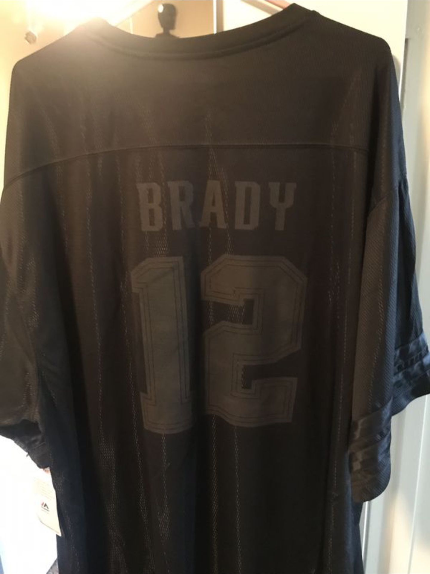 New New England Patriots Black jersey Brady size 3 XT