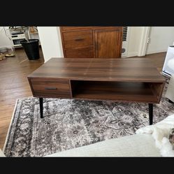 Brand New Walnut Coffee Table