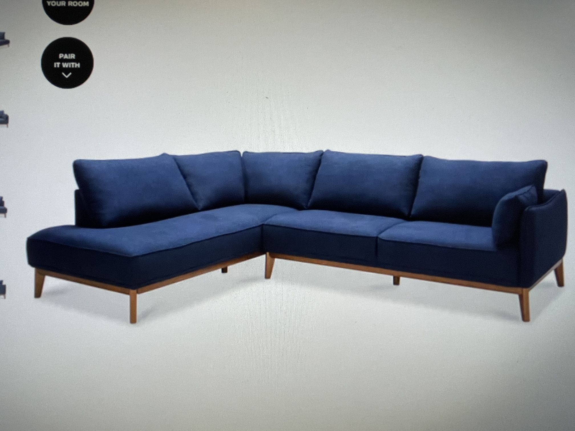 Fabric Sectional Sofa