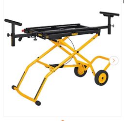 DEWALT 32-1/2 in. x 60 in. Rolling Miter Saw Stand with 300 lbs. Capacity