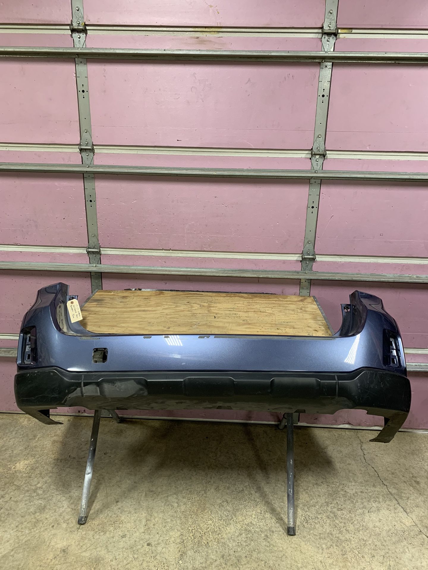 2015-2017 Subaru Outback Rear Bumper Cover W/out Parking Sensor OEM
