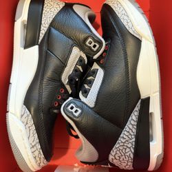 Jordan 3 Black cement Size 8 Great Condition 