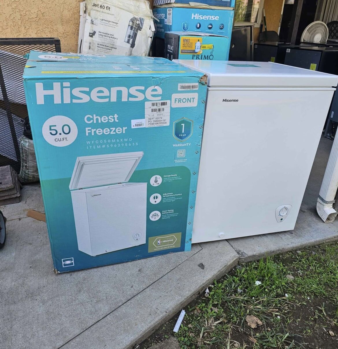 Hisense Chest Freezer (READ DESCRIPTION 