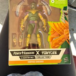 powe rangers x Teenage mutant ninja turtles lightning collection