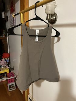 Lululenmon stretch woven relaxed-fit Tank Top