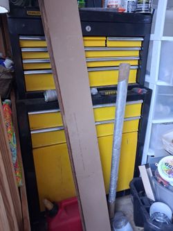 Toolbox with tools