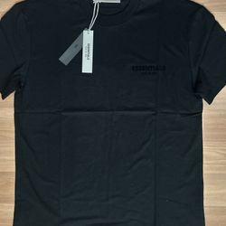 Fear Of God Black Essentials Shirt Sizes S-M
