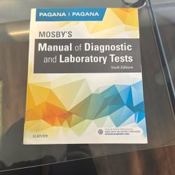 Manual Of Diagnostic And laboratory Tests