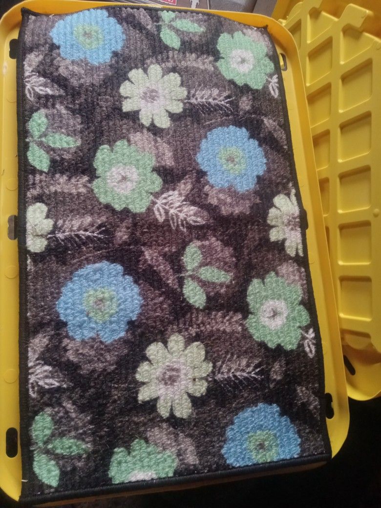 Floral Area Rug