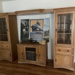 Entertainment Center With Storage