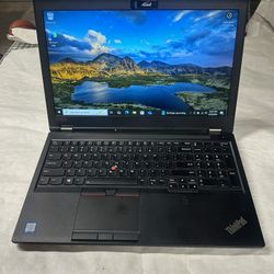 Laptop Lenovo P52 i7 8th Generation Good Condition Price Is Firm Please Read  Description  