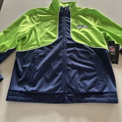 SEAHAWK zip Up Sweatshirt - Brand New! 