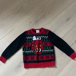 Kids Snoopy Christmas Sweater