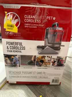 Hoover Clean Slate Pet Cordless Portable Carpet Cleaner