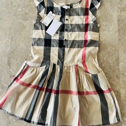 Burberry Kids Plaid Printed Dress 12Y for Sale in Oakland FL OfferUp