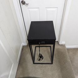 End / Side Table With USB And Outlets 