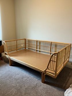 Honey Rattan Daybed Frame