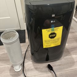 LG 8,000 BTU Smart Portable Air Conditioner.