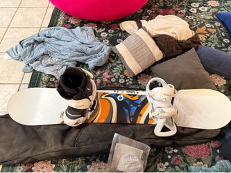 Burton Custom board and bindings