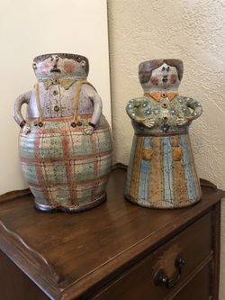 Hand Painted “Mom And Pop” Decor