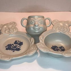 Pfaltzgraff Yorktowne 3 Piece Childs Dinner/Lunch Set