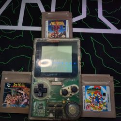 Gameboy Pocket With 3 Games 