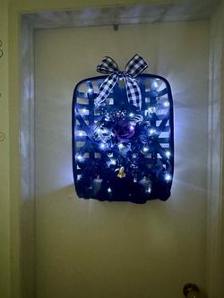Halloween 🎃 Gothic Tobacco Basket Door Decor