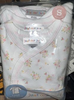 New. 3pk snap tees. Long sleeve. 0-3mos
