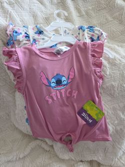 Stitch 2 pc shirt set