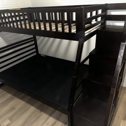Bunk Bed With Drawers 