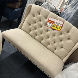 Beige Accent Chair Promotion ❗️
