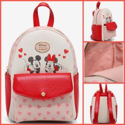 Disney Mickey Mouse And Minnie Mouse Sweethearts mini backpack