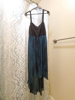 Torrid Black and Green Dress Size 14