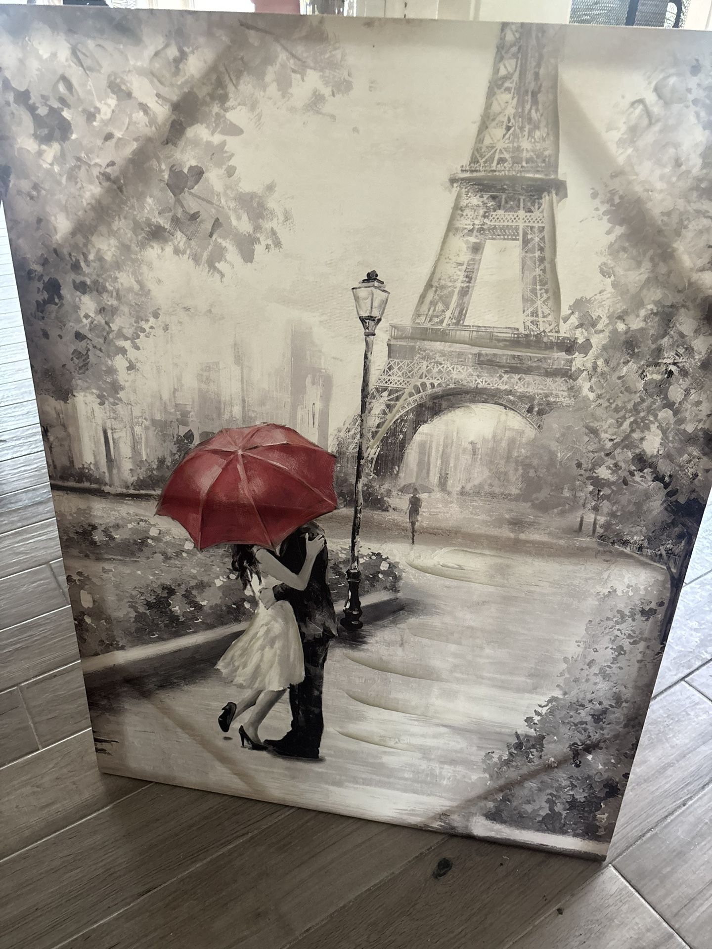 Eiffel Tower Wall Painting