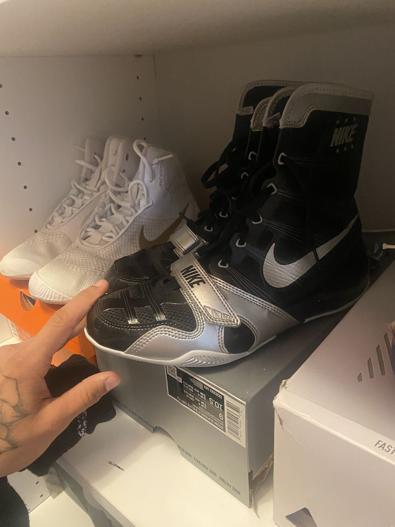 Boxing Shoes Hyper KO Size 9