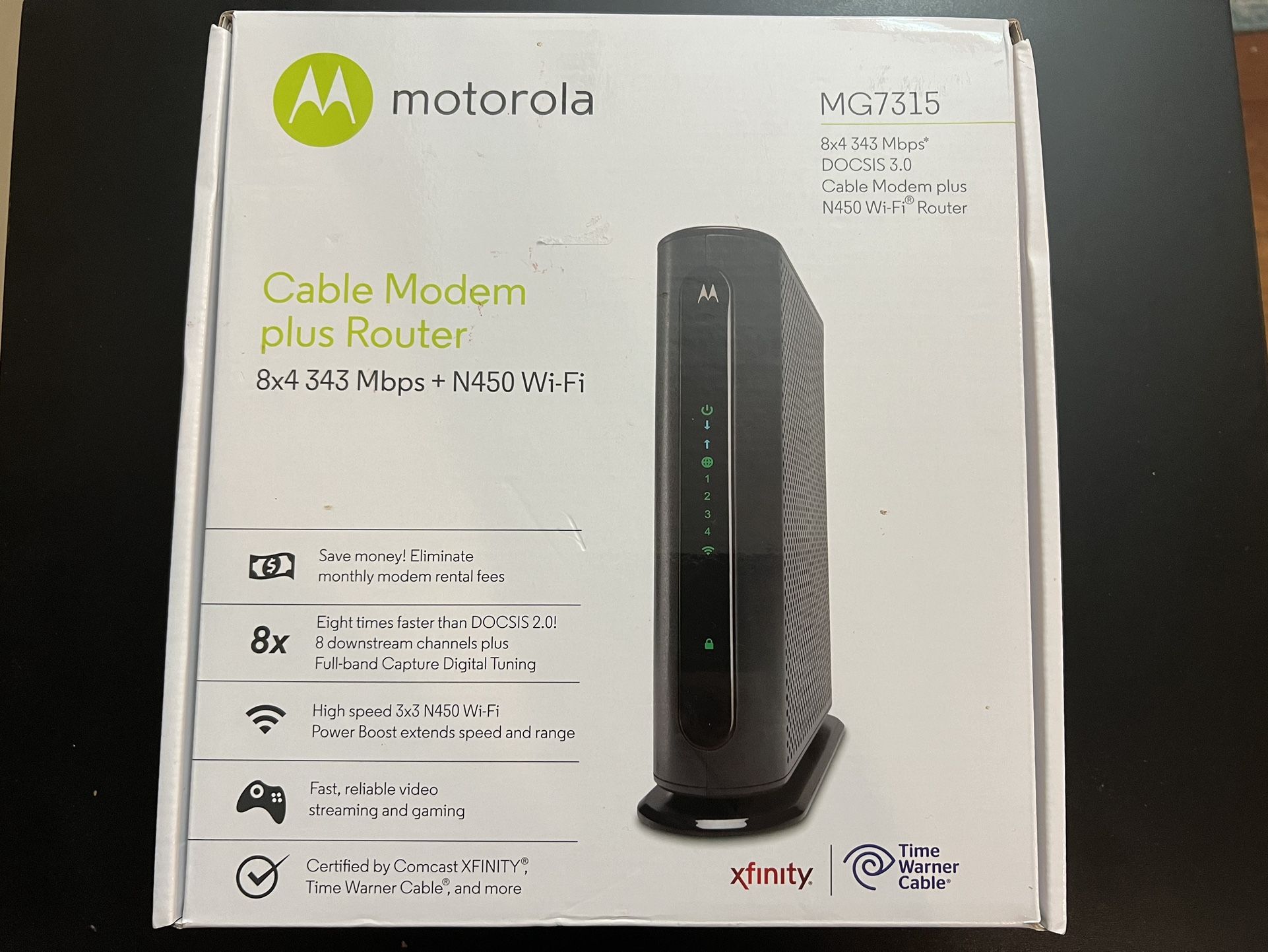 Motorola Cable Modem Plus Router