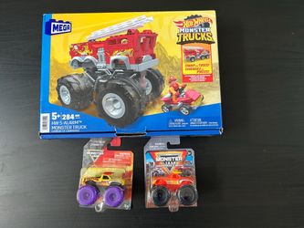 Hot Wheels Mega Monster Jam Truck - 2 El Toro Loco 1/72 scale