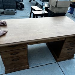 Solid Wood Desk 