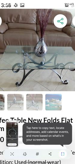 Coffee table el dorado 59 in long