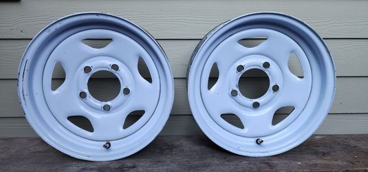 Boat trailer rims