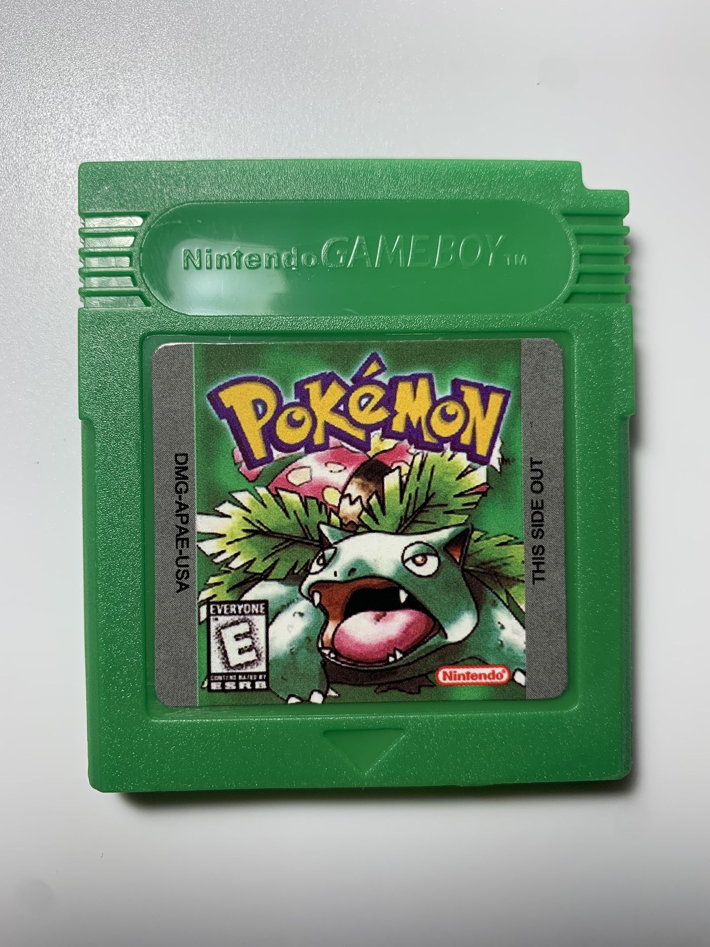 Pokemon Gameboy Game Green Version