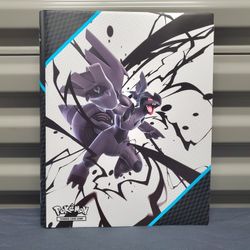 Pokemon TCG Card Binder 396 Pocket 22 Page Black Bolt Cover NEW