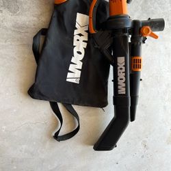 Worx Trivac Leaf Blower Mulcher Vaccum