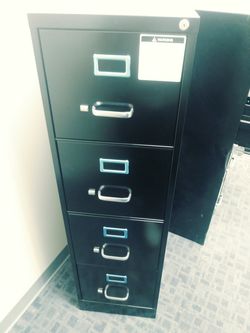 Vertical file cabinet
