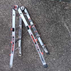 Little Giant 13 Foot Folding Telescoping Ladder. Vgood Condition. Works Excellent. Many Other Tools. For Pick Up Fremont Seattle. No Low Ball/Trades 