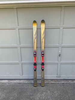 Skis with Bindings - 185cm