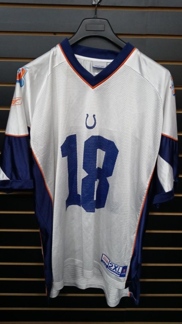 NFL - SUPER BOWL PEYTON MANNING Indianapolis COLTS Jersey !!! Reduced Only $30