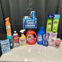 HOUSEHOLD LAUNDRY DETERGENT PERSONAL CARE BUNDLE 📍ZIPCODE 77065